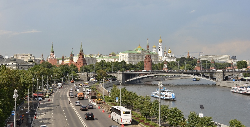 Blick &uuml;ber die Moskwa