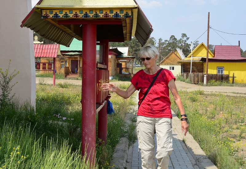 Im Innernen der Gebetsm&uuml;hlen befinden sich viele tausend Gebete