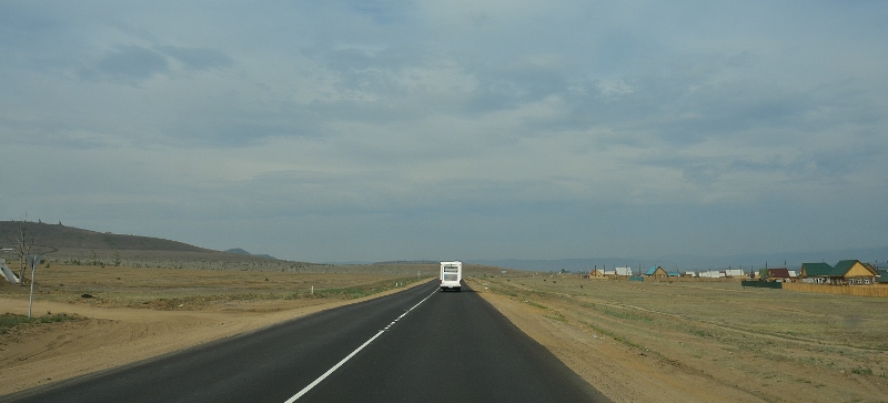 Die Landschaft kriegt hier schon ein anderes Gesicht