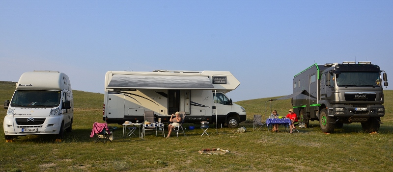 Lagerplatz am Baikalsee