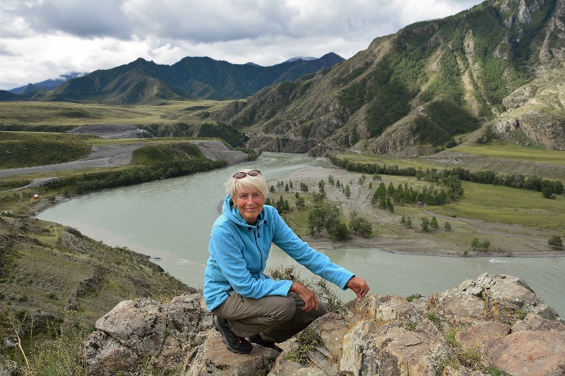 Im Altai vor dem Katun