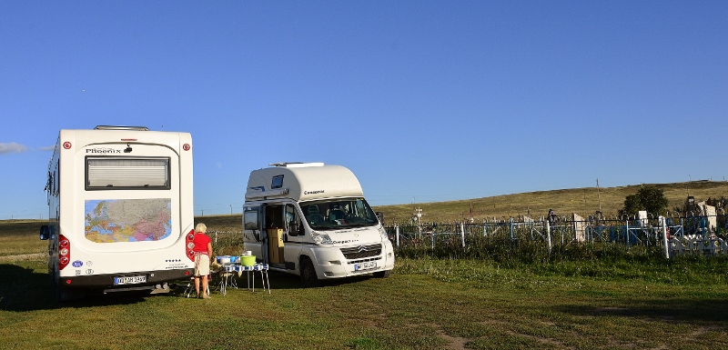 Nachtplatz am Friedhof