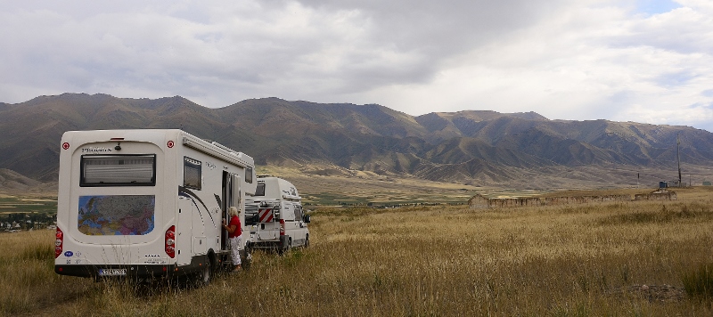 Nachtlager bei Kyzart