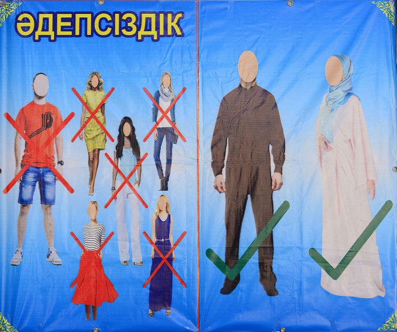 Hier gilt eine strenge Kleiderordnung