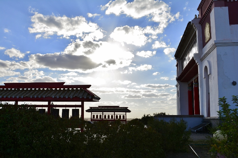 Abendstimmung beim Kloster
