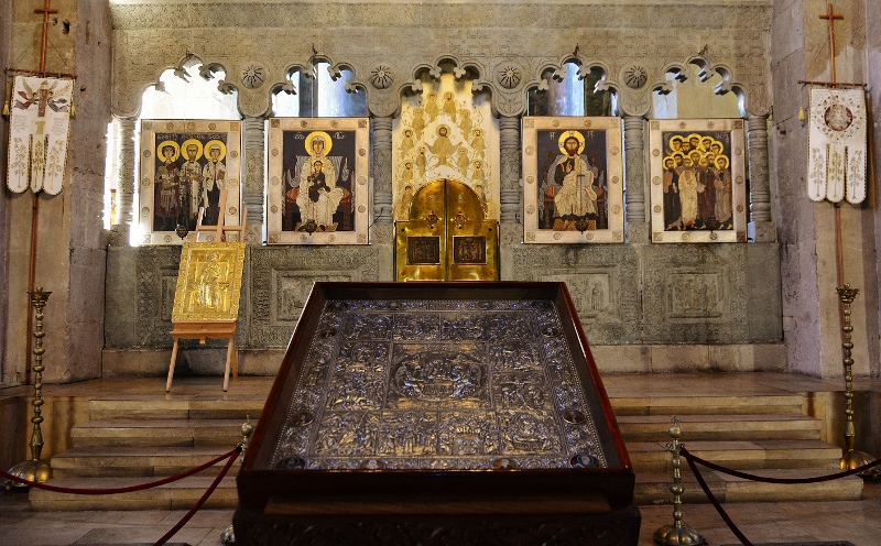 In der Klosterkirche in Mtskheta