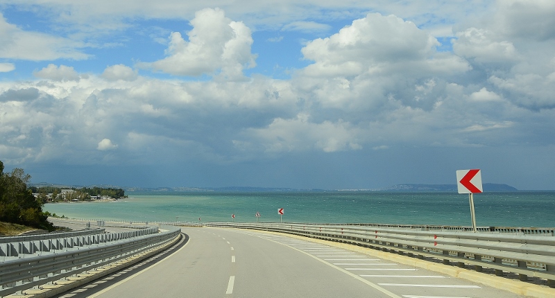Das Schwarze Meer vor Sinop bei Sonnenschein
