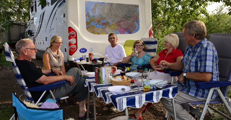 Marianne und Ulli sind eingetroffen!