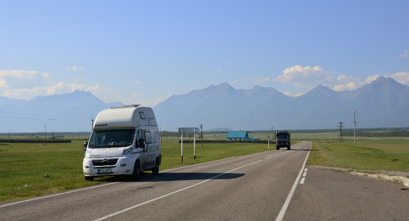 Fahrt durch Burjatien