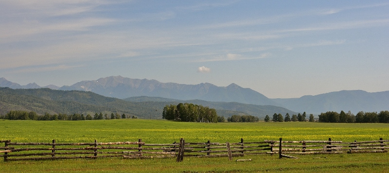 Fahrt durch Burjatien