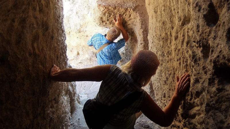 Wir hangeln uns so von Ebene zu Ebene