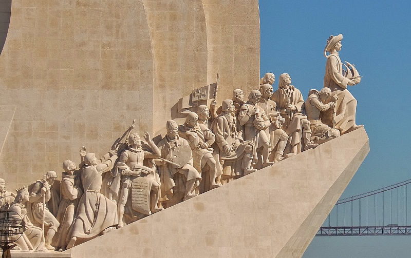 Die Eroberer Portugals haben hier ihr Denkmal