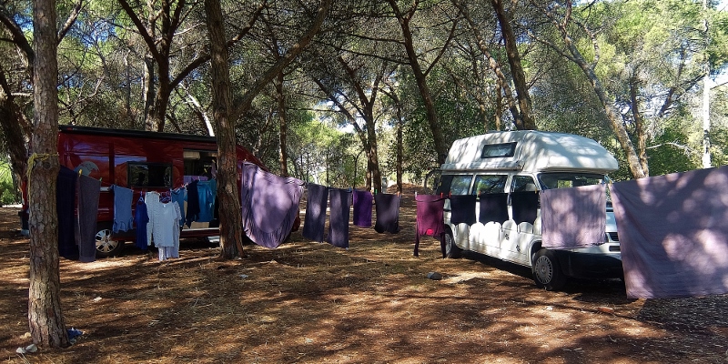 Gro&szlig;e W&auml;sche - das muss bei Langzeitreisenden auch mal sein 