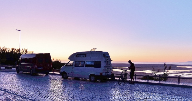 Unser Stellplatz f&uuml;r diese Nacht