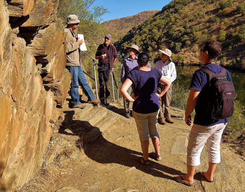 Mit Guide unterwegs im arch&auml;ologischen Park