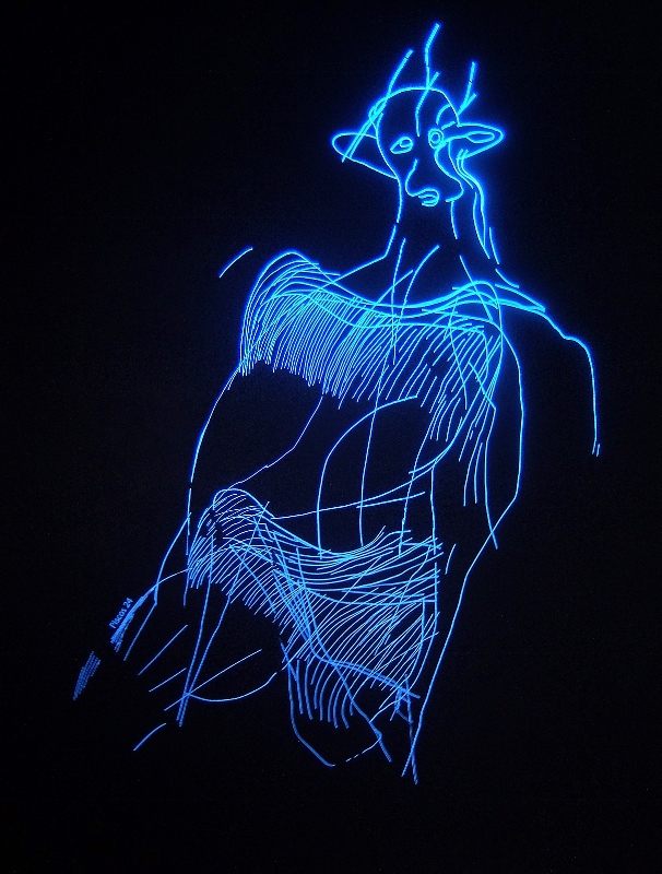 K&ouml;nnte auch moderne Kunst sein :-)  (Nachbildung)